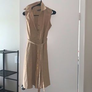 Medium tan casual dress